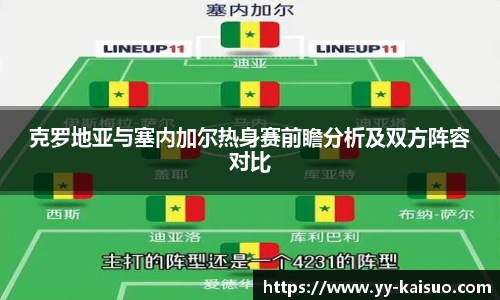 克罗地亚与塞内加尔热身赛前瞻分析及双方阵容对比